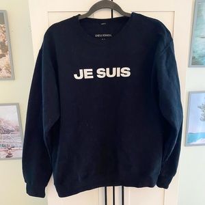 Deuxmoi Black Sweatshirt (limited edition)